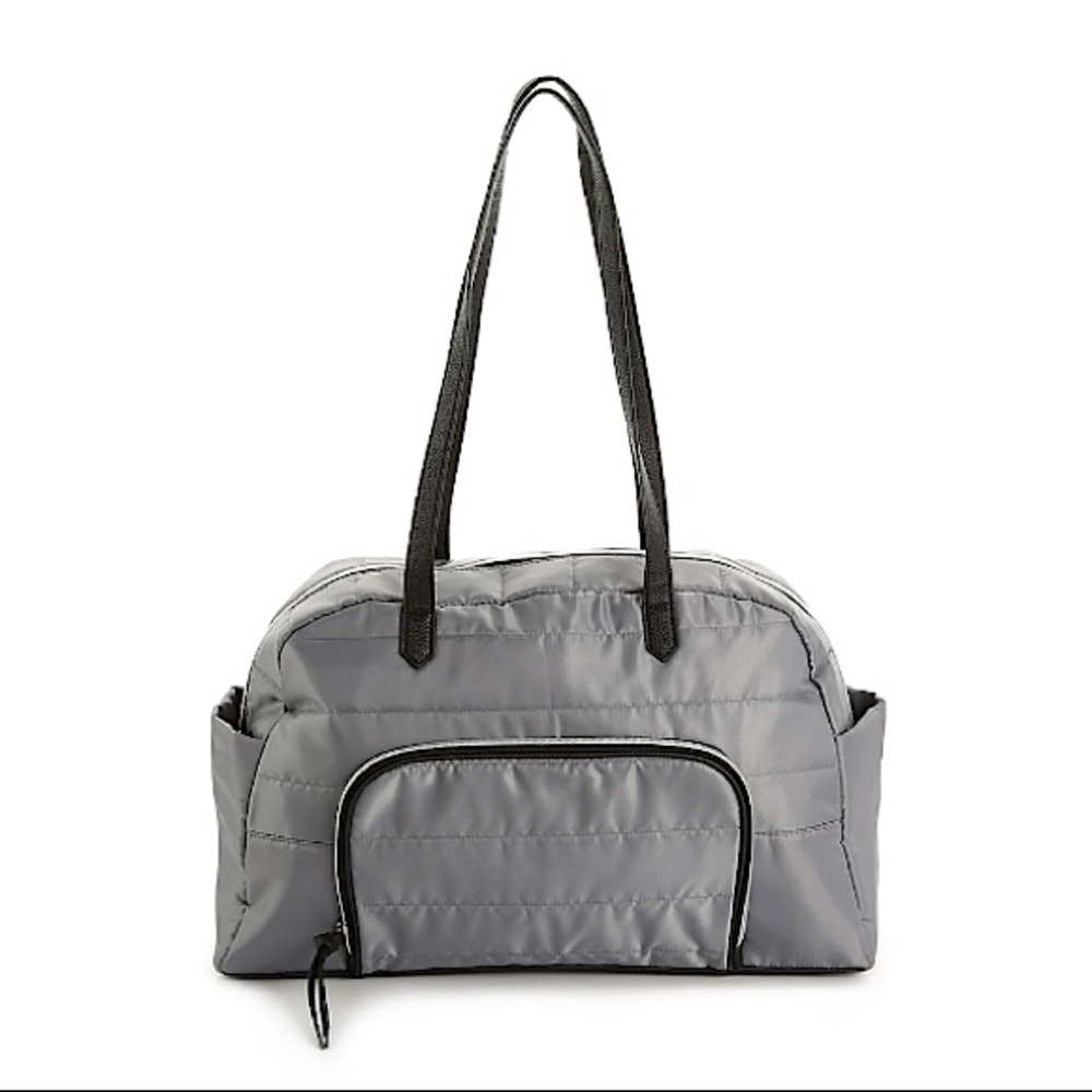 DSW Gray Duffle Bag - NEW